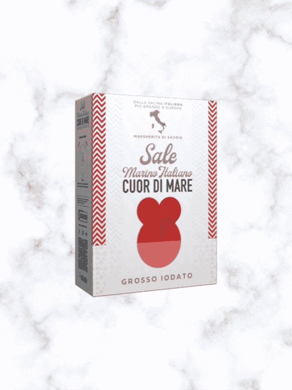 Gros Sel de Mer Iodé 1Kg Cuor di Mare