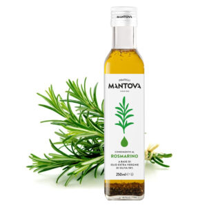 Huile Olive Extra Vierge au Romarin 250ml Mantova